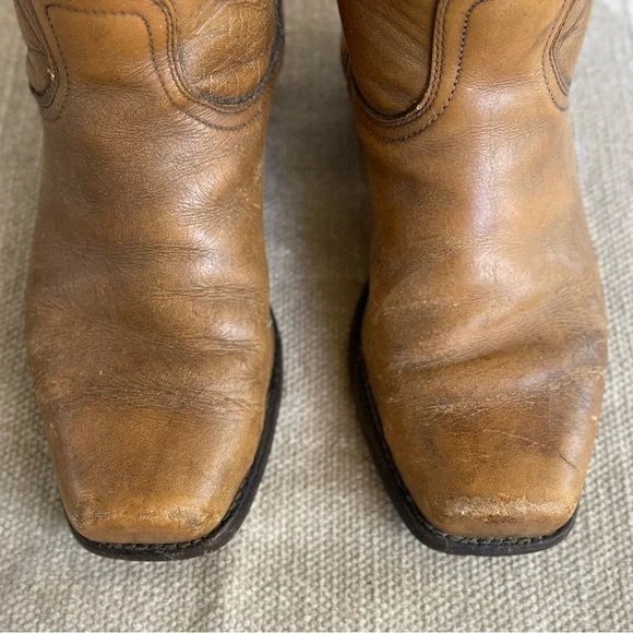 Distressed Frye Vintage Campus Boots *READ DESCRIPTION* - Picture 6 of 9